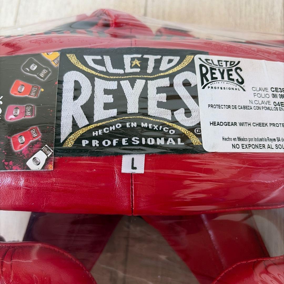 新品未使用未開封レイジェスREYES ヘッドギア Lサイズ レッド