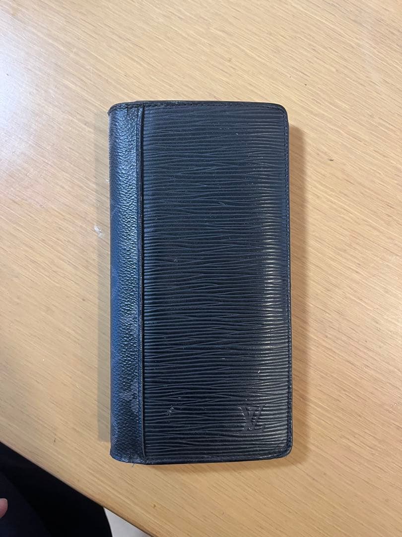 Louis Vuitton 長財布 黒 レザー