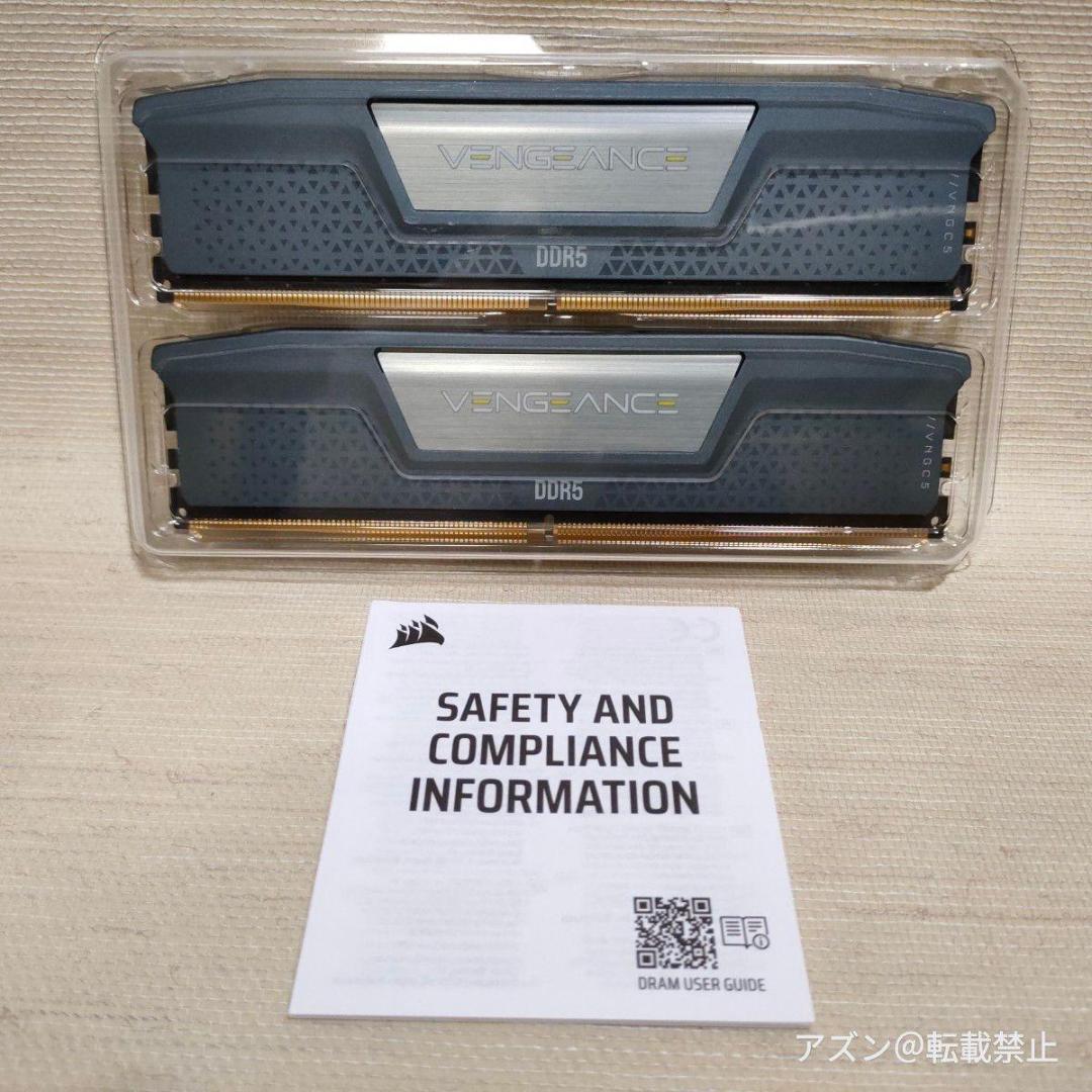 メモリー CORSAIR DDR5-5600MHz VENGEANCE 64GB [32G
