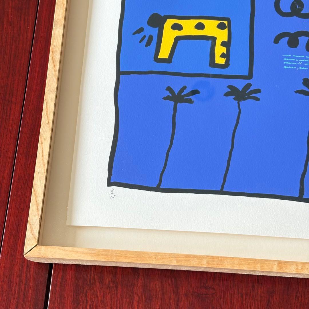 絵画 リトグラフ サイン有り 8/25 額装 アートG