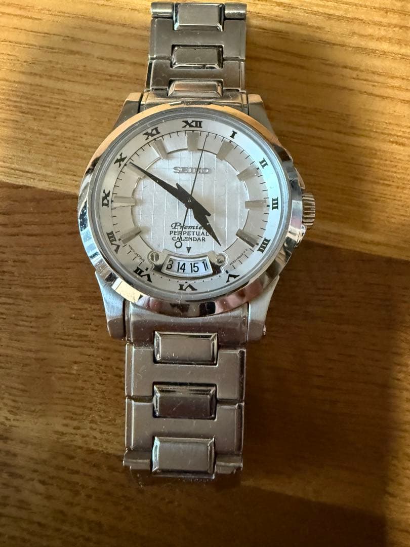 SEIKO Premier パーペチュアルカレンダーセイコー 稼動品最終値下げ