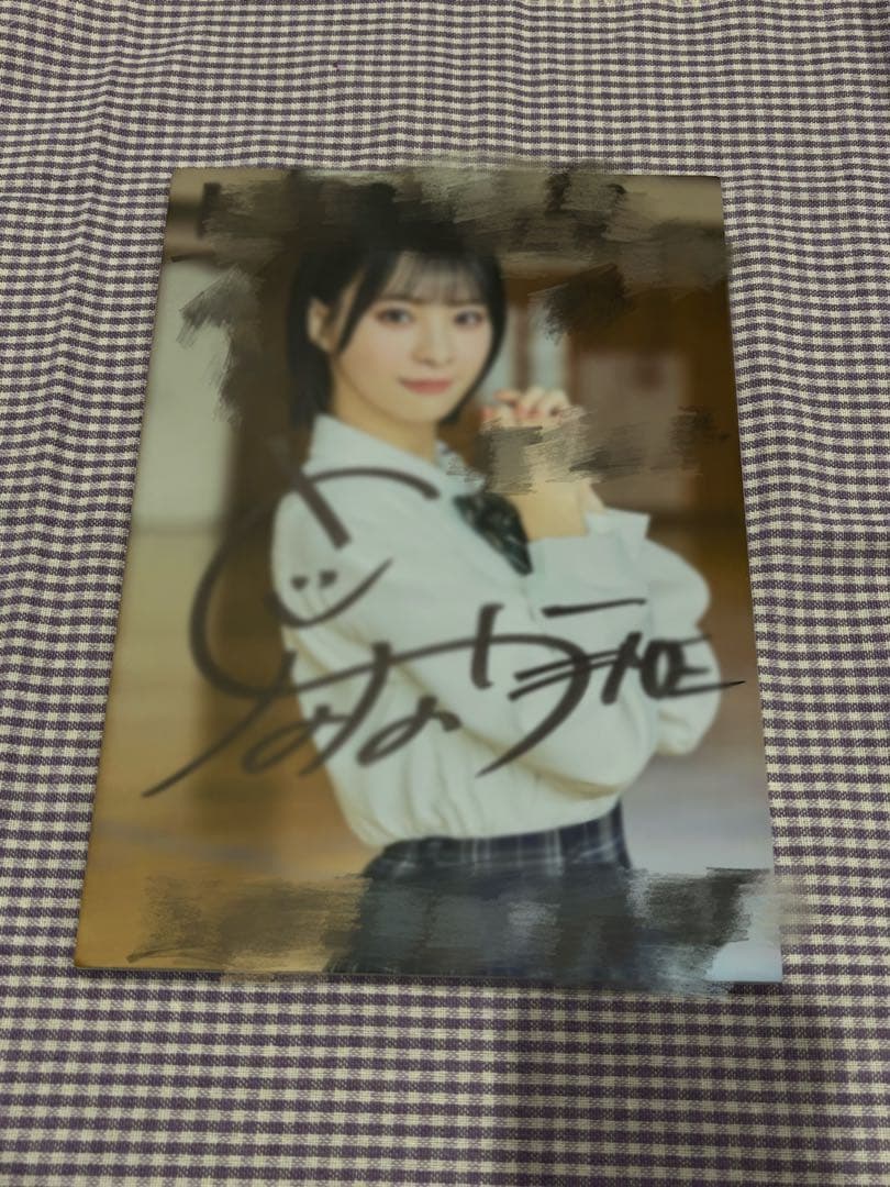 ノイミー 冨田菜々風 直筆 サイン 抽選 偶然シンフォニー ツアー パネル