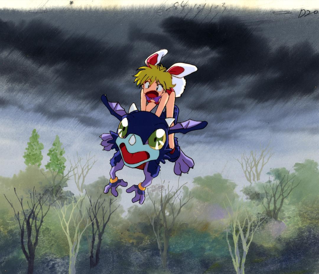 慶応遊撃隊 ゲーム 蘭未ちゃん セル画