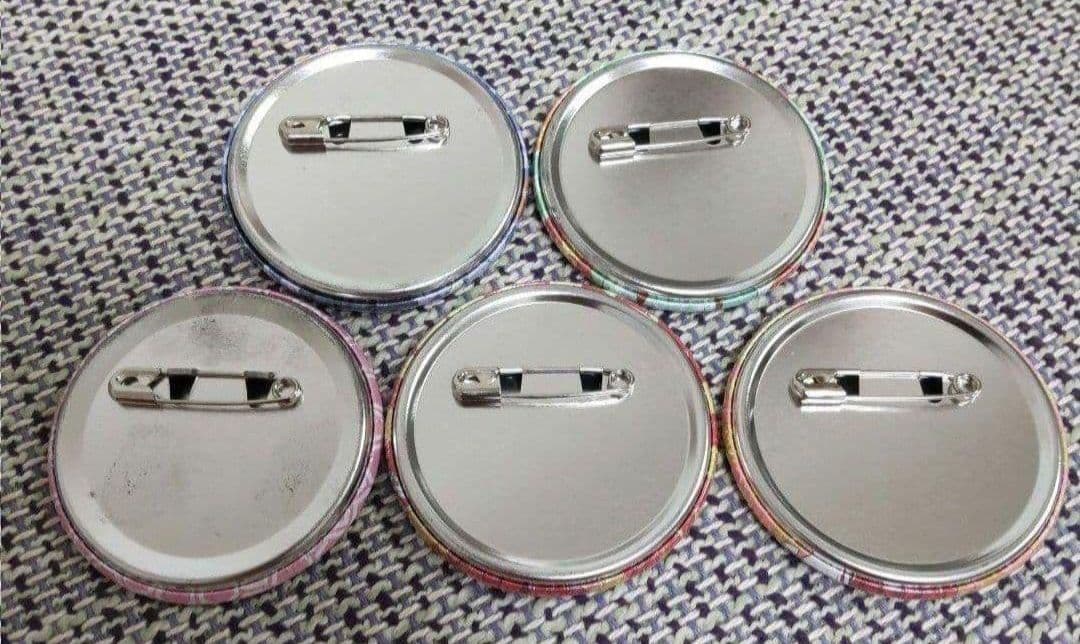 とある科学の超電磁砲　とある科学の一方通行　缶バッジ　御坂美琴　アクセラレータ