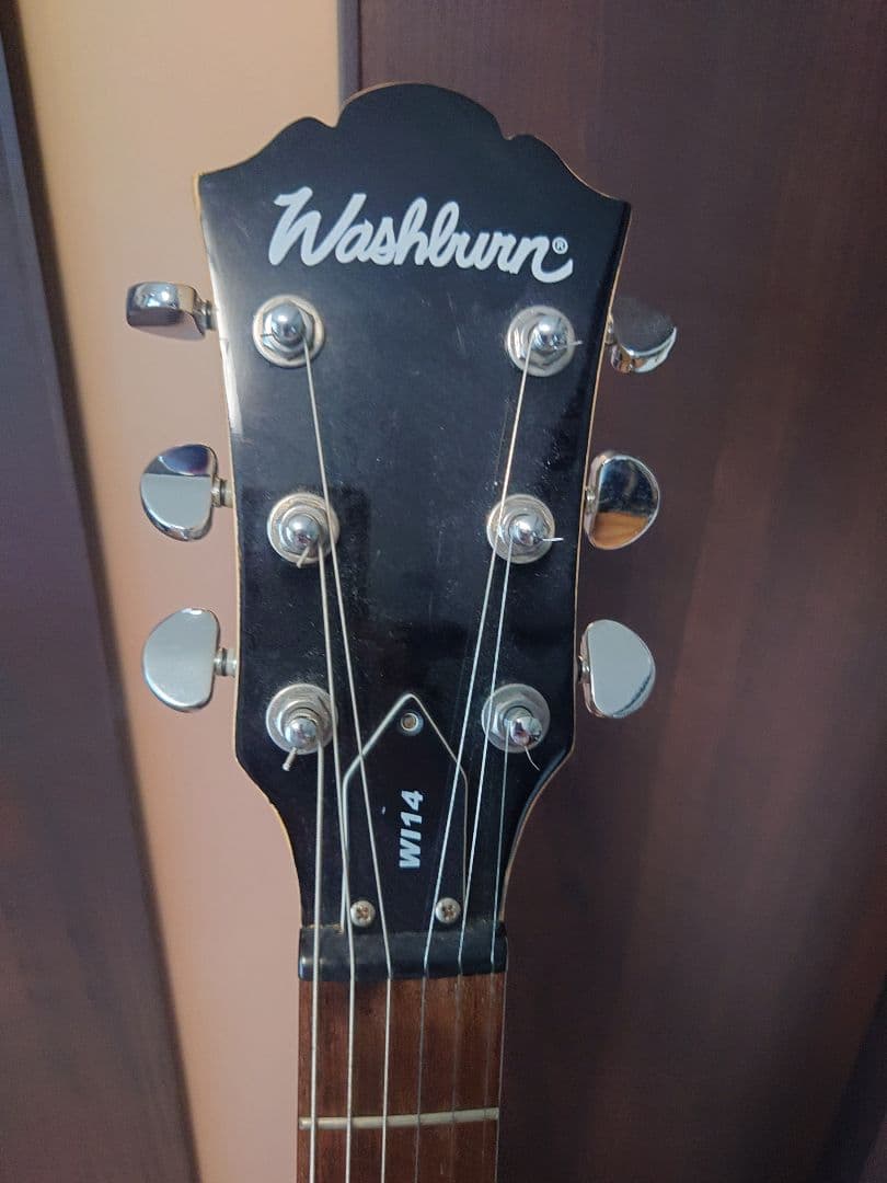Washburn WI 14 ブラック エレキギター
