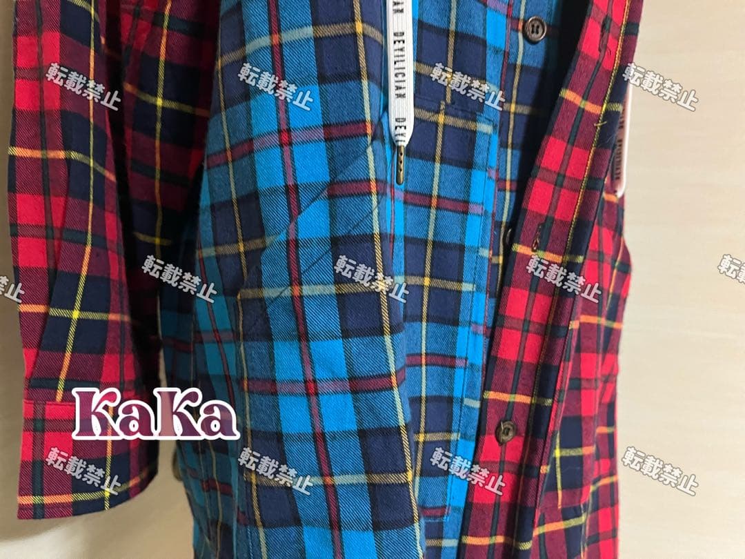 DEVILICIAN バイカラーネルフーディー size1