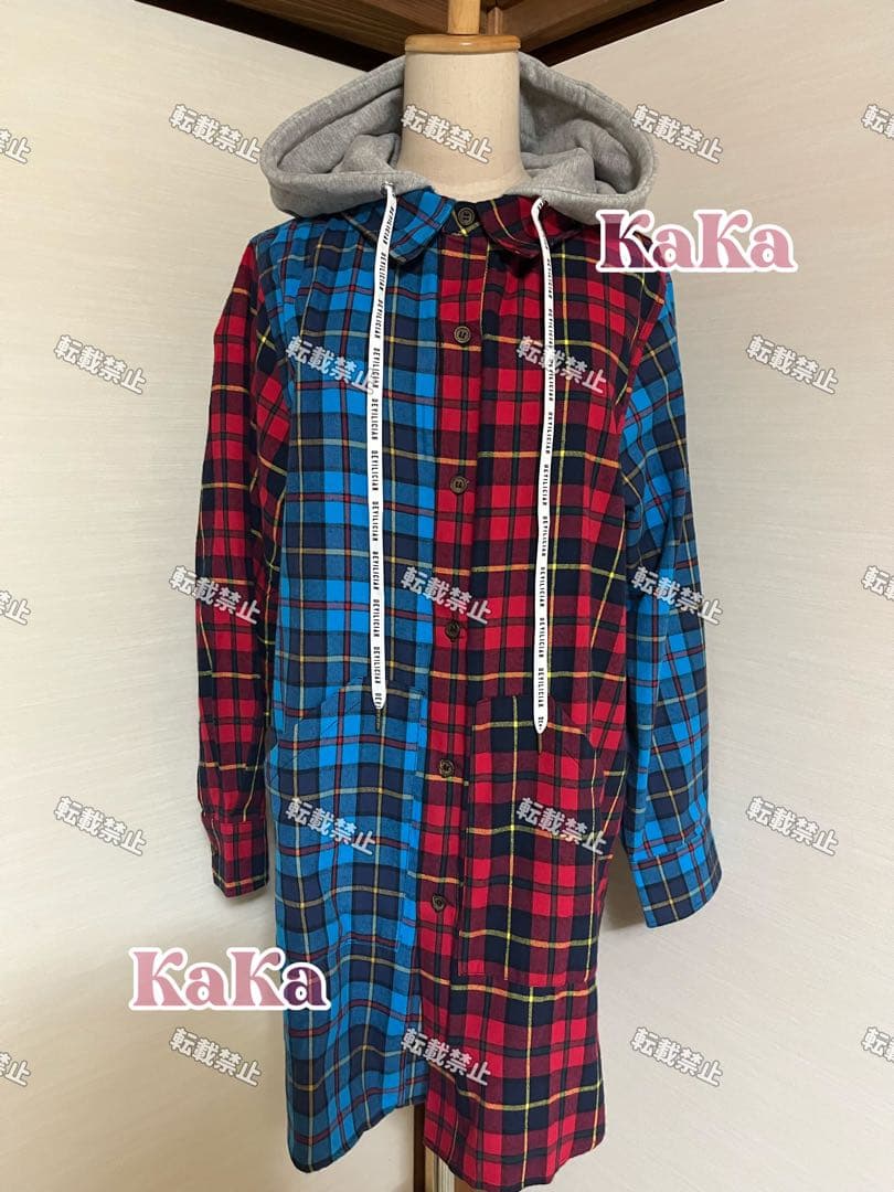 DEVILICIAN バイカラーネルフーディー size1