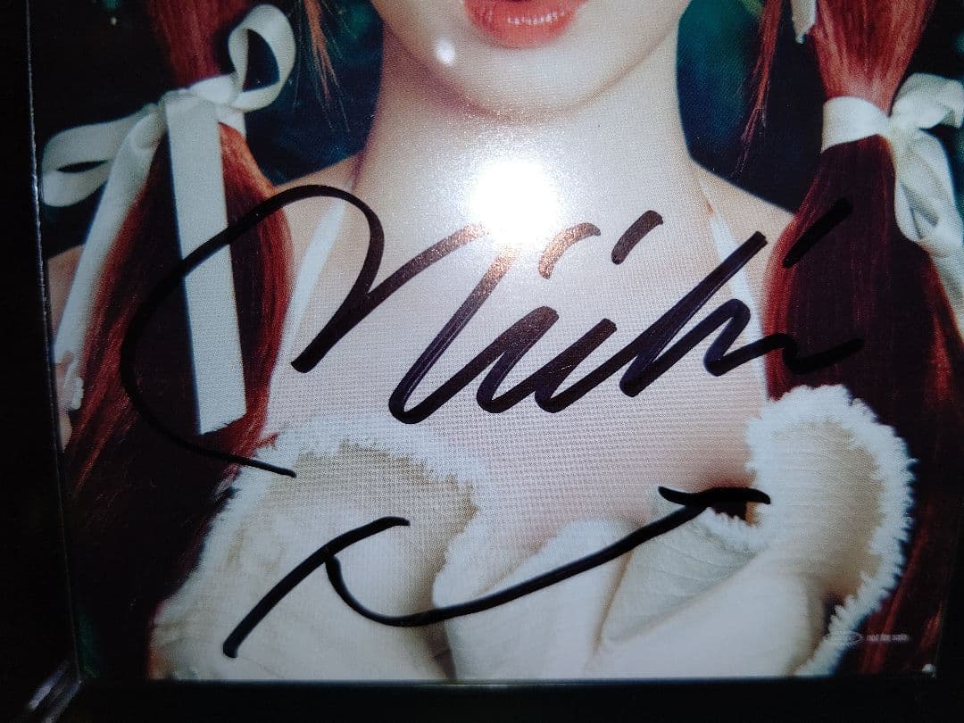 NiziU　MIIHI　ミイヒ　本人直筆サイン入りフォトカード　10代ラスト年