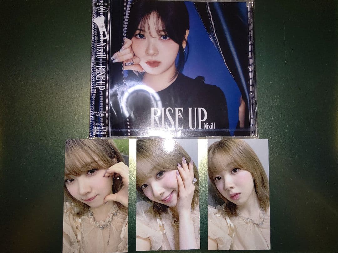 NiziU　MIIHI　ミイヒ　本人直筆サイン入りフォトカード　10代ラスト年