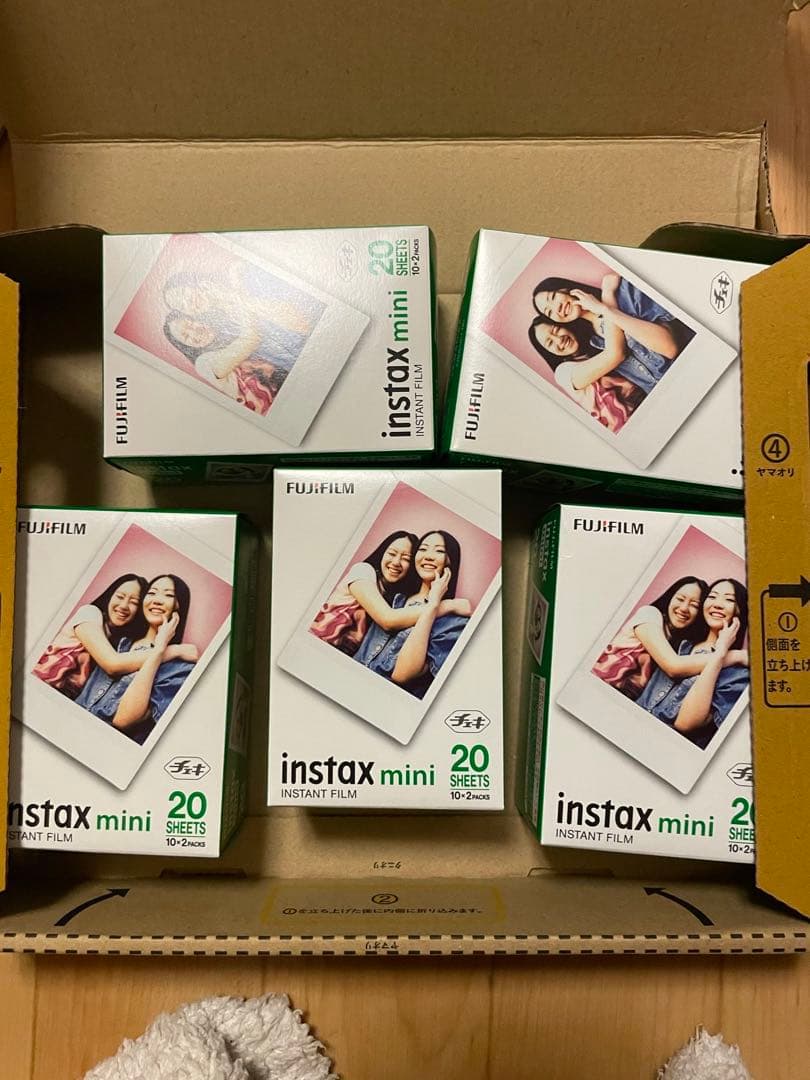 富士フイルムチェキ用フィルム 20枚入INSTAX MINI JP 2 5個