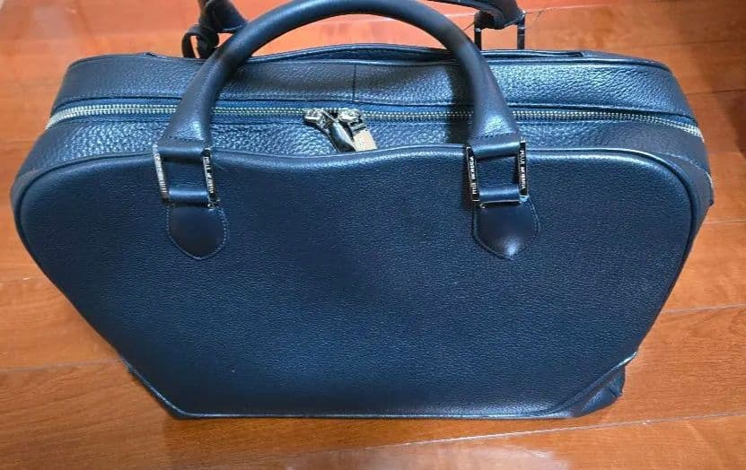 PELLE MORBIDA Maiden Voyage ネイビー ビジネスバッグ