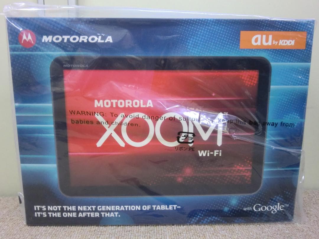 【未使用現状品】MOTOROLA XOOM Wi-Fi タブレット 6台セット