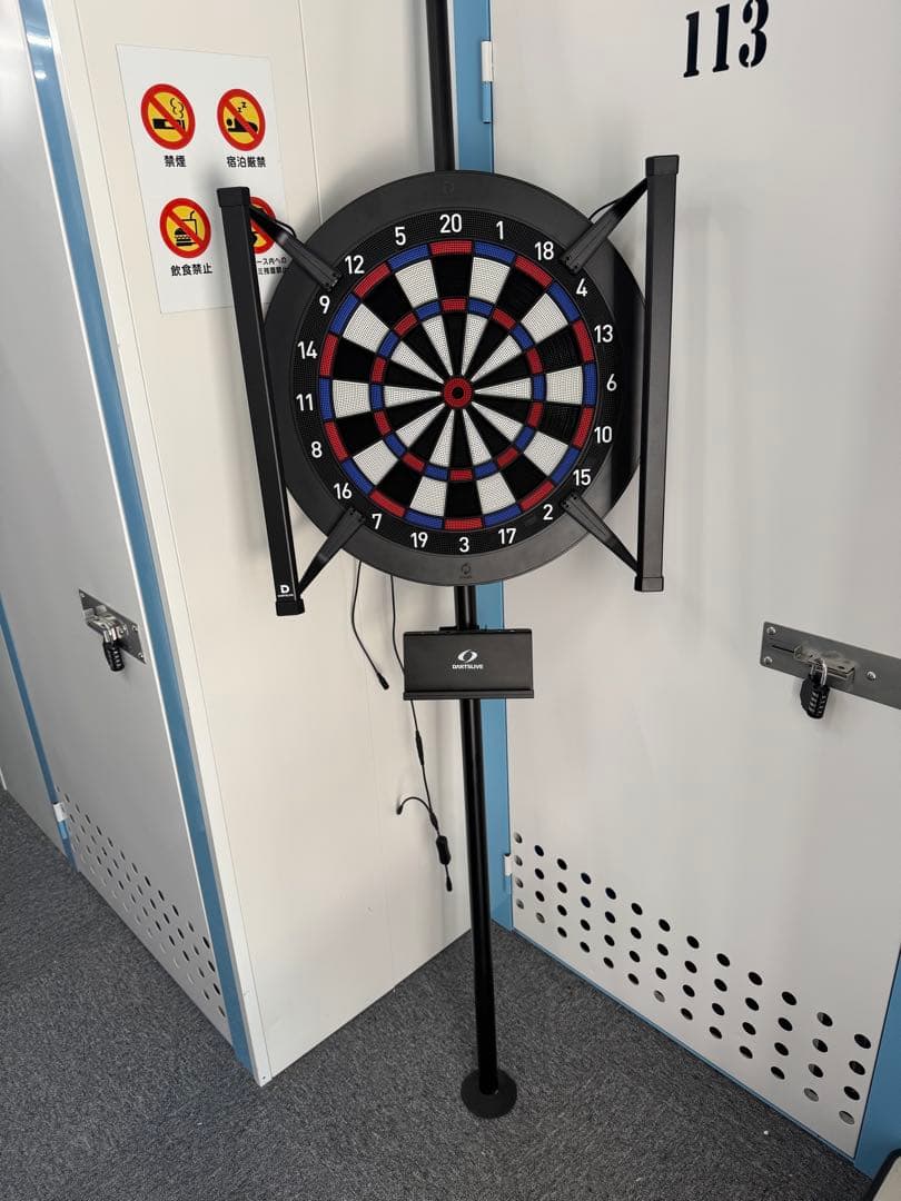 ダーツライブホーム　電子ダーツボード スタンド付き