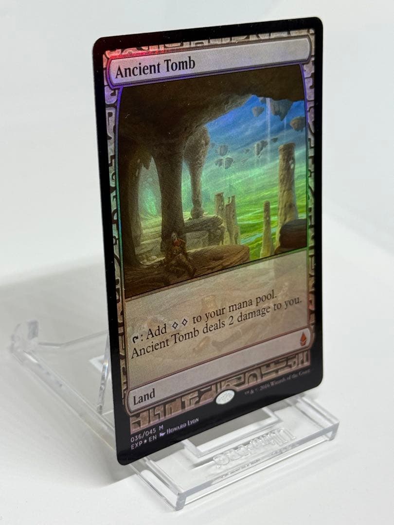 限定値下げ【Foil】《古えの墳墓/Ancient Tomb》[EXP] ①