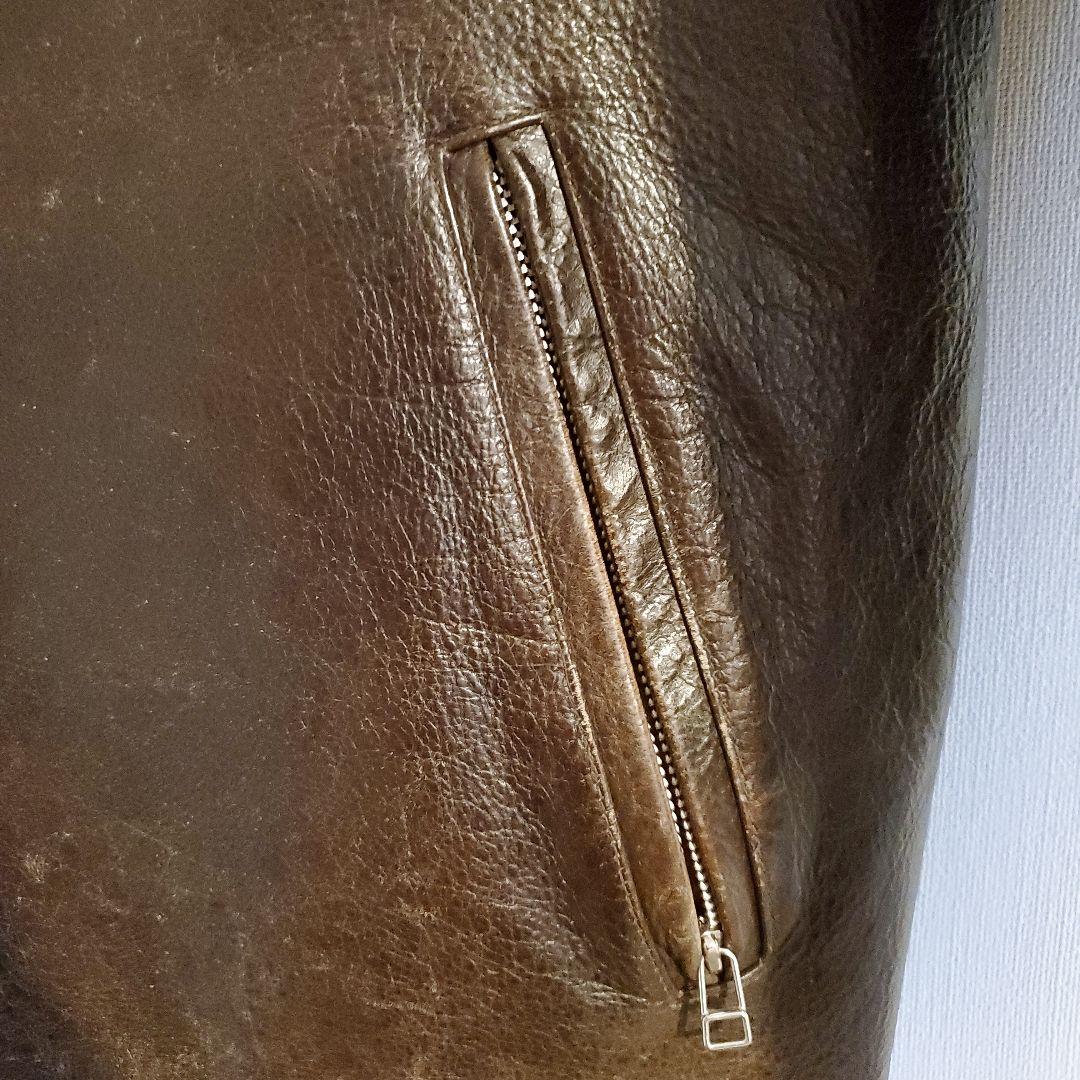 雰囲気◎ Vintage カウハイド シングルレザージャケット