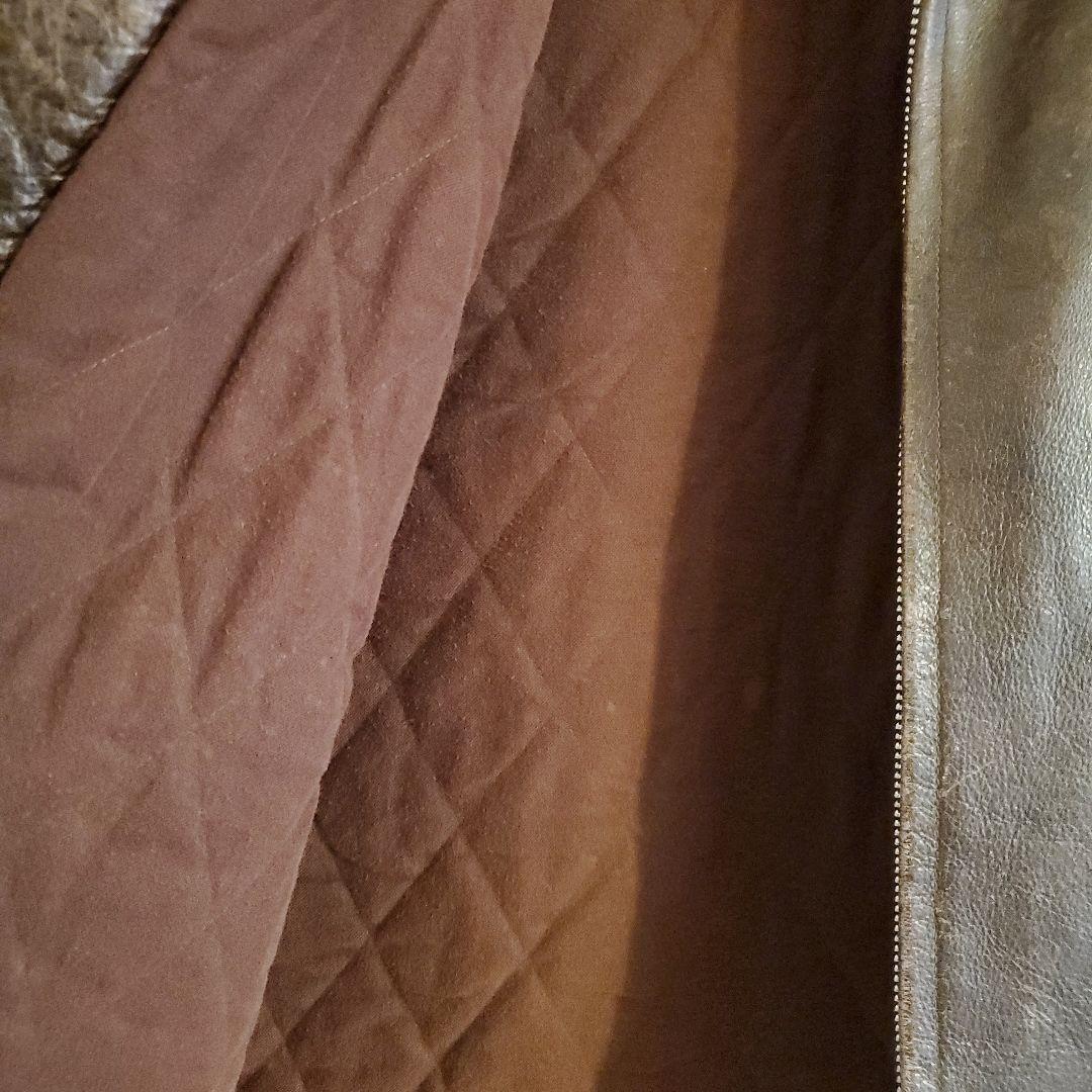 雰囲気◎ Vintage カウハイド シングルレザージャケット