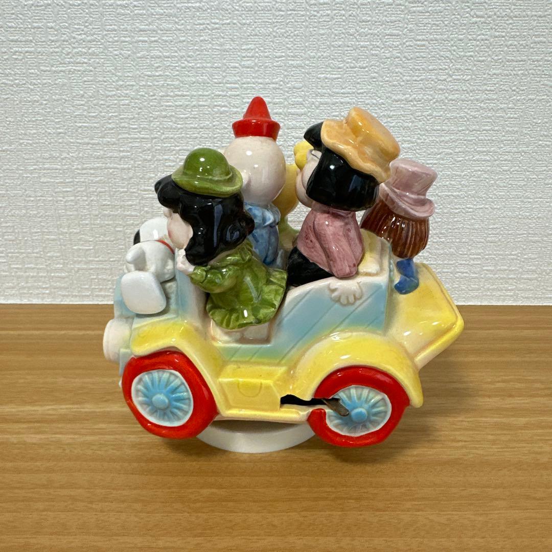 スヌーピー snoopy peanuts オルゴール　schmid ヴィンテージ
