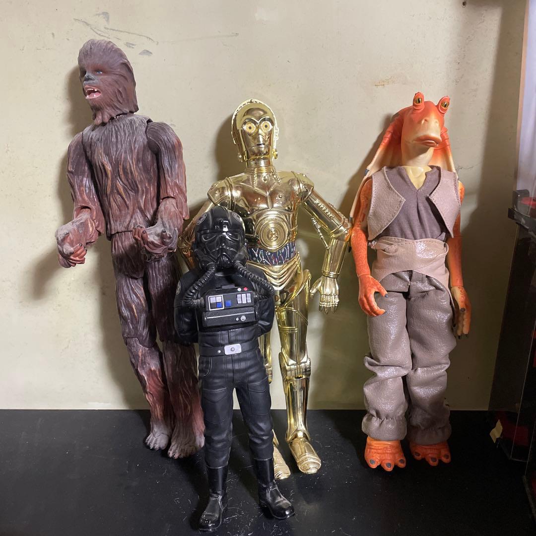 スターウォーズ　12インチ　アクションフィギュア4体セット