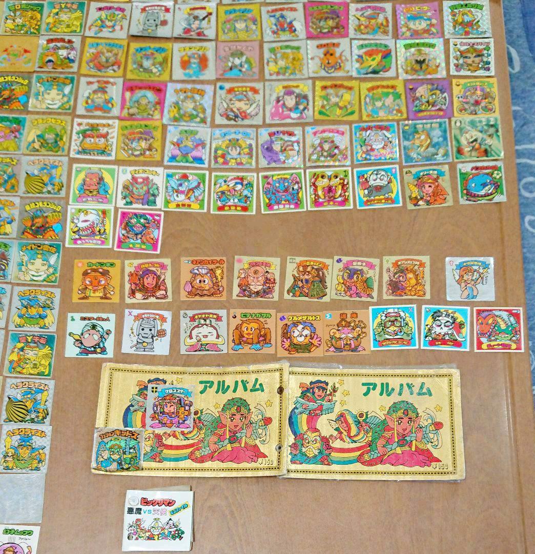 初代ビックリマンシールヘッド120枚以上、ホロ シリーズ 全種類 アイス版多数