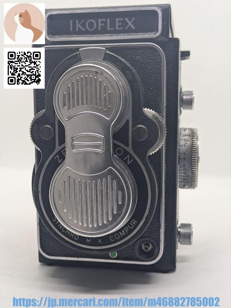 【整備済完動品】ZEISS IKON IKOFLEX Ⅱa 855/16