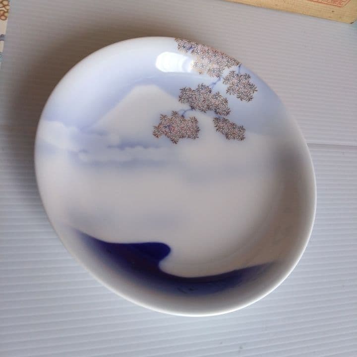 深川製磁桜富士取り皿⑤