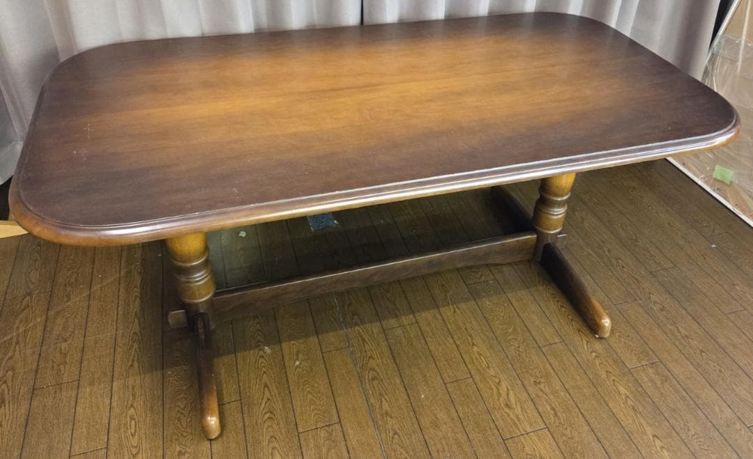 〈たのめる便〉飛騨産業 穂高 ダイニングテーブル SC-314WP 現状渡し