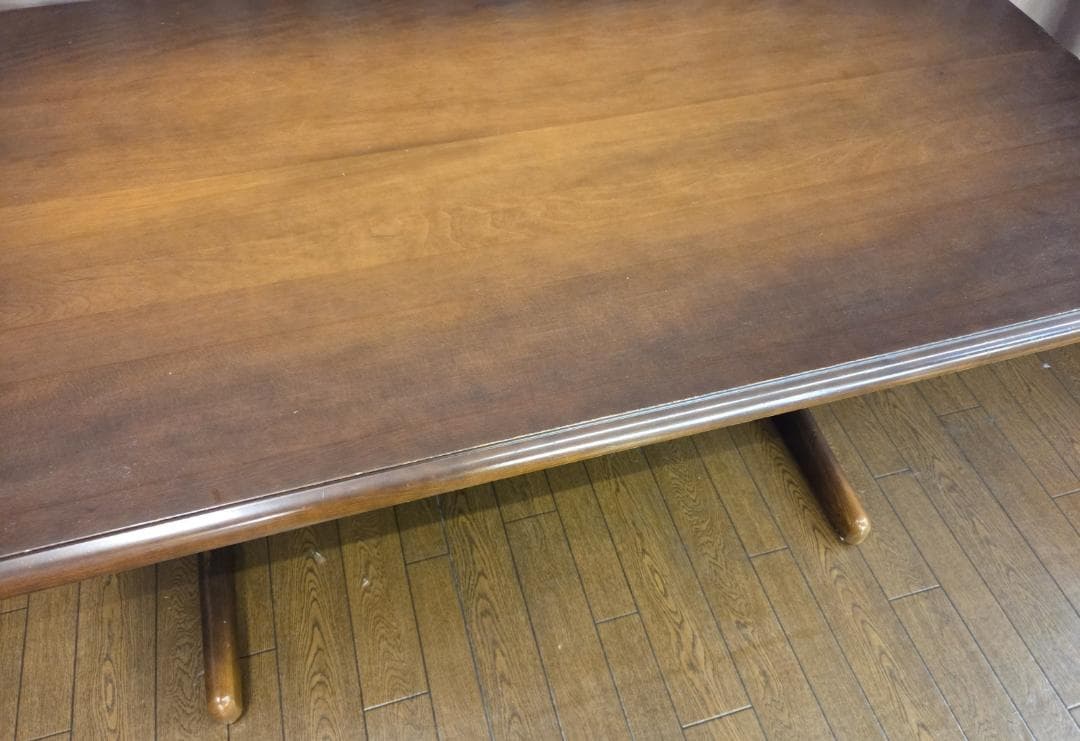 〈たのめる便〉飛騨産業 穂高 ダイニングテーブル SC-314WP 現状渡し