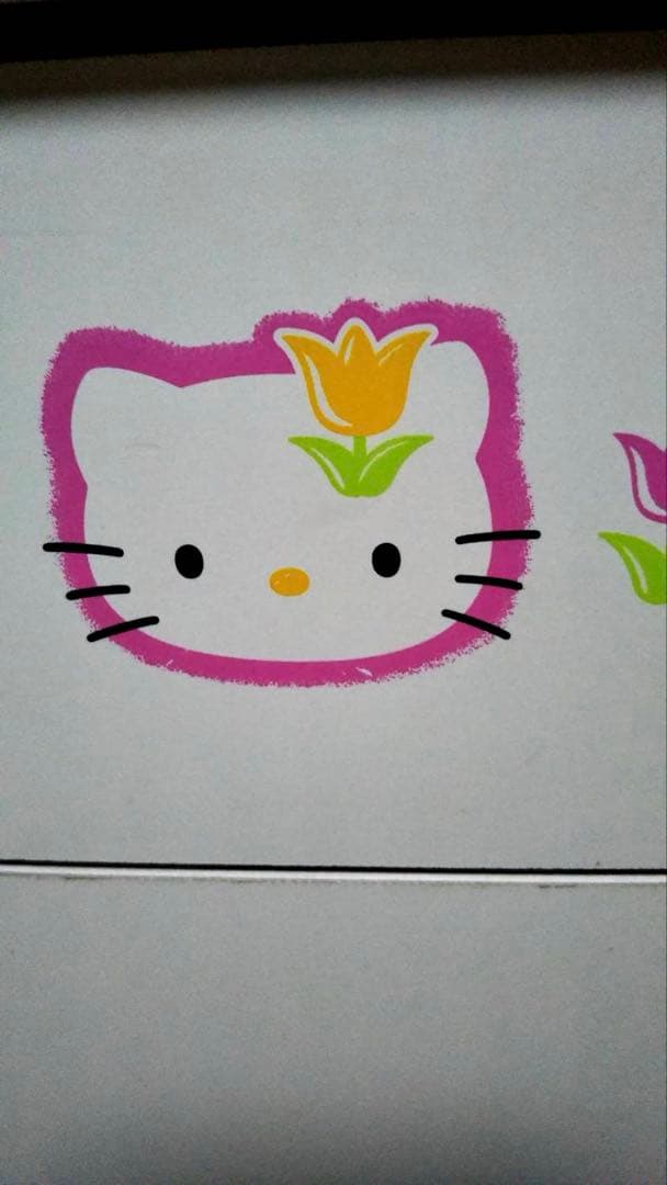 ハローキテイチューリップシリーズ木製ローチェスト