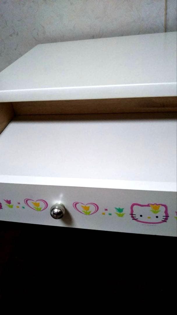 ハローキテイチューリップシリーズ木製ローチェスト