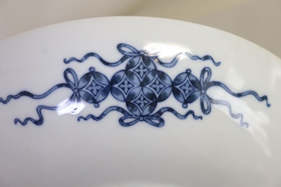 ツ　鍋島　高台大皿　節高台　アンティーク　送料込み0330