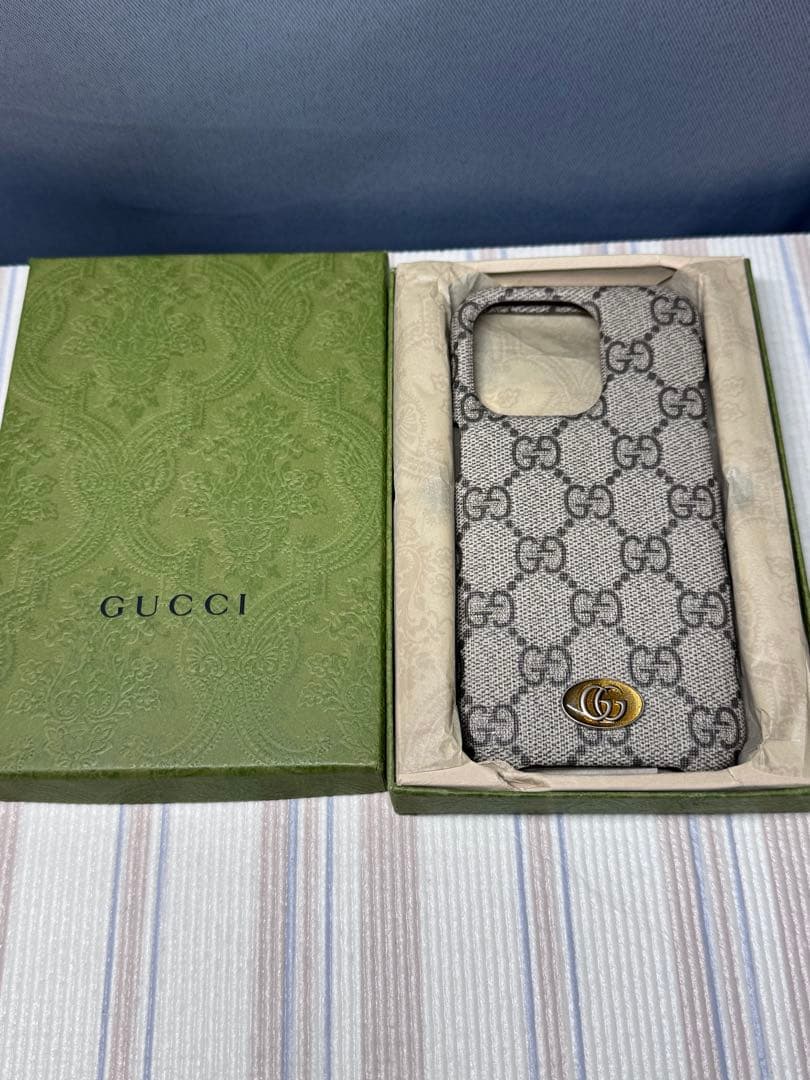 GUCCI GGパターン iPhone14 PRO ケース