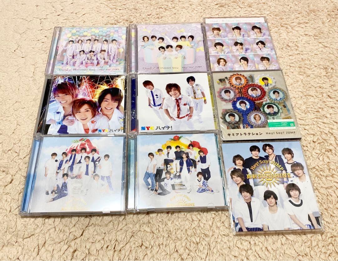 【バラ売り可】Hey!Say!JUMP シングル アルバム CD/DVD