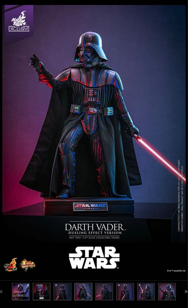 SF・ファンタジー・ホラー Hot Toys Darth Vader Dueling Effect Ver.