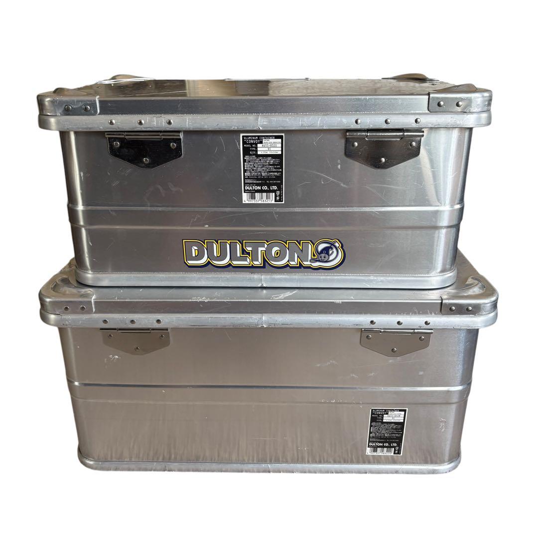 ダルトン アルミコンテナ コンボイ Mサイズ Sサイズ ２点セット 廃盤品