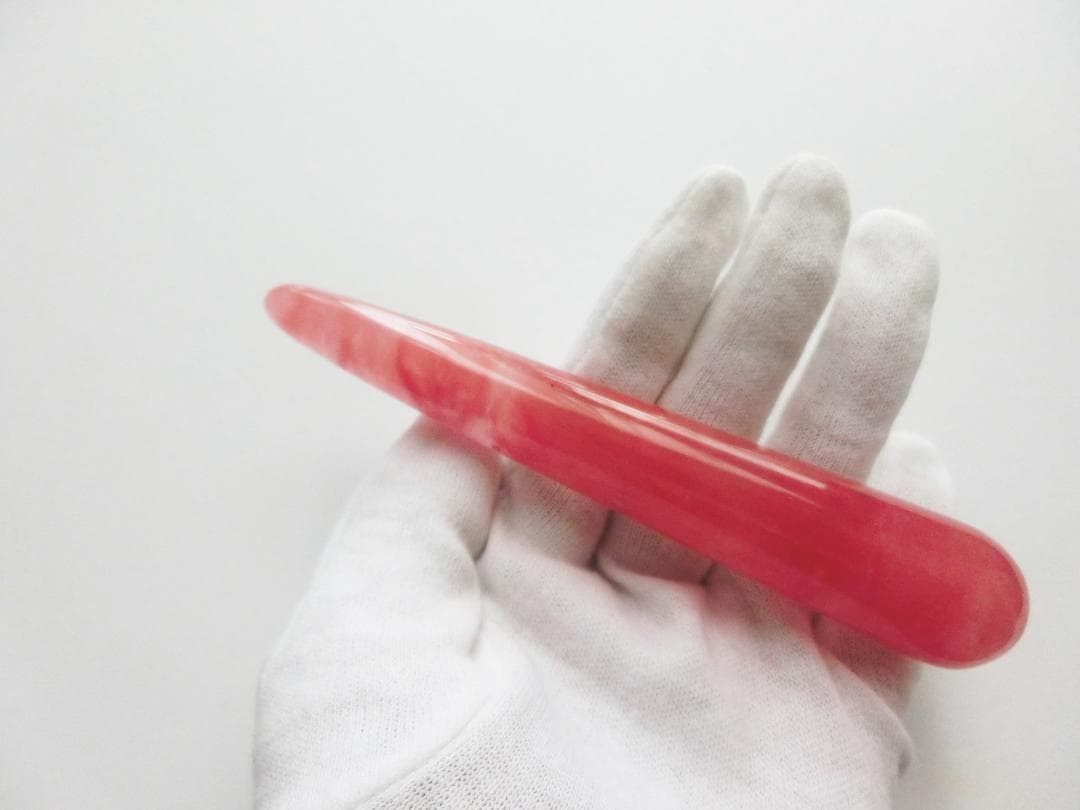 【希少 シナバー】朱砂 辰砂 クリスタル ワンド 魔法 豊かさ 繁栄