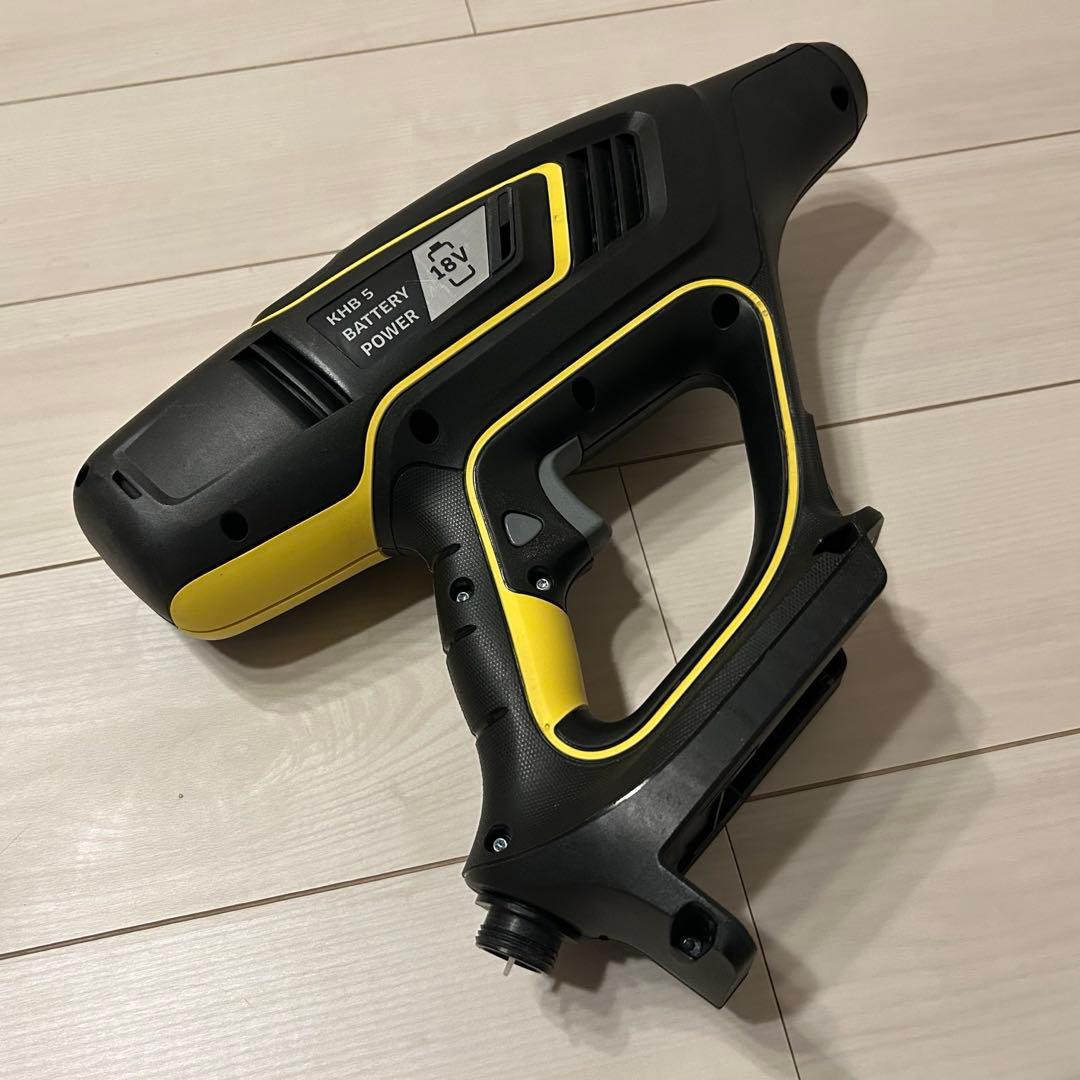 ケルヒャー KHB5 コードレス高圧洗浄機バッテリーセット+ 自吸用ホース