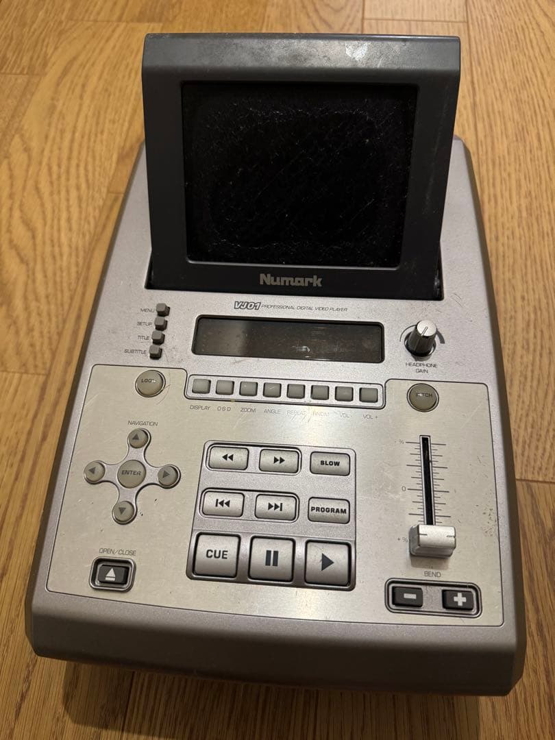 Numark VJ01 プロフェッショナルデジタルビデオプレーヤートランセリバー