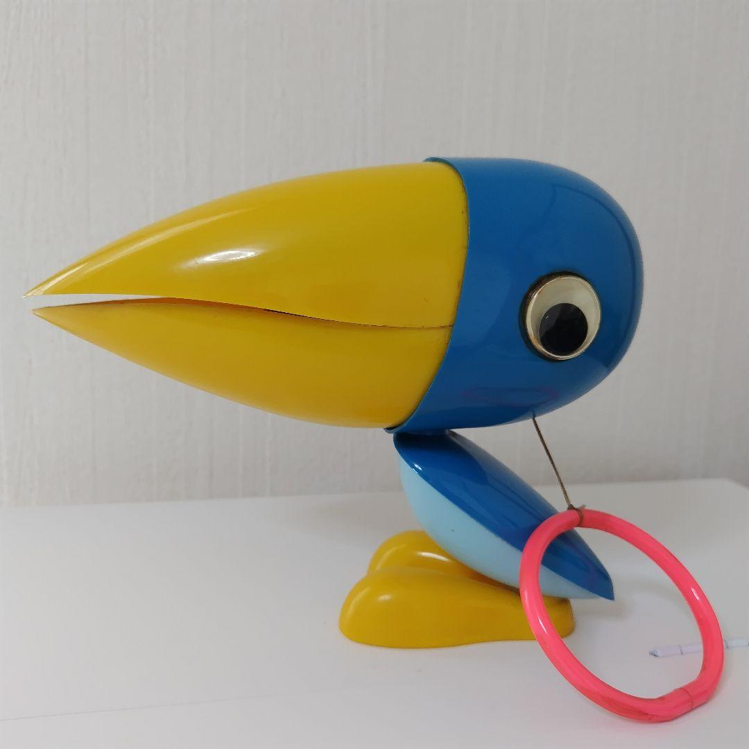 おしゃべり九官鳥 グリコ 昭和 レトロ おもちゃ
