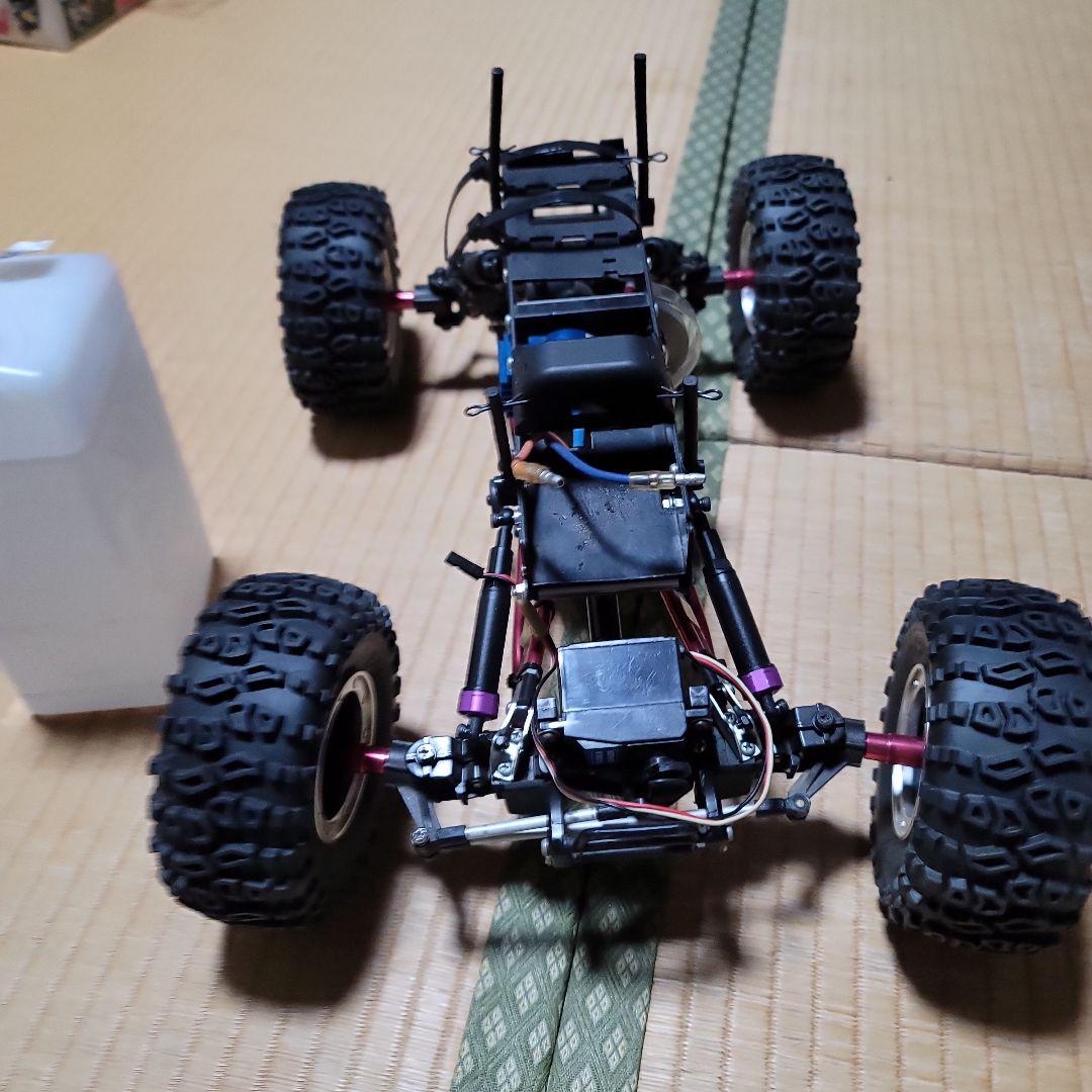 カスタムRC車 オフロード仕様 大型タイヤタミヤTLT01カスタム