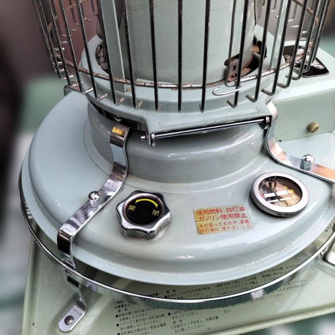 アラジンストーブ メンテナンス済み。純正芯交換済。取説付きです。グリーン
