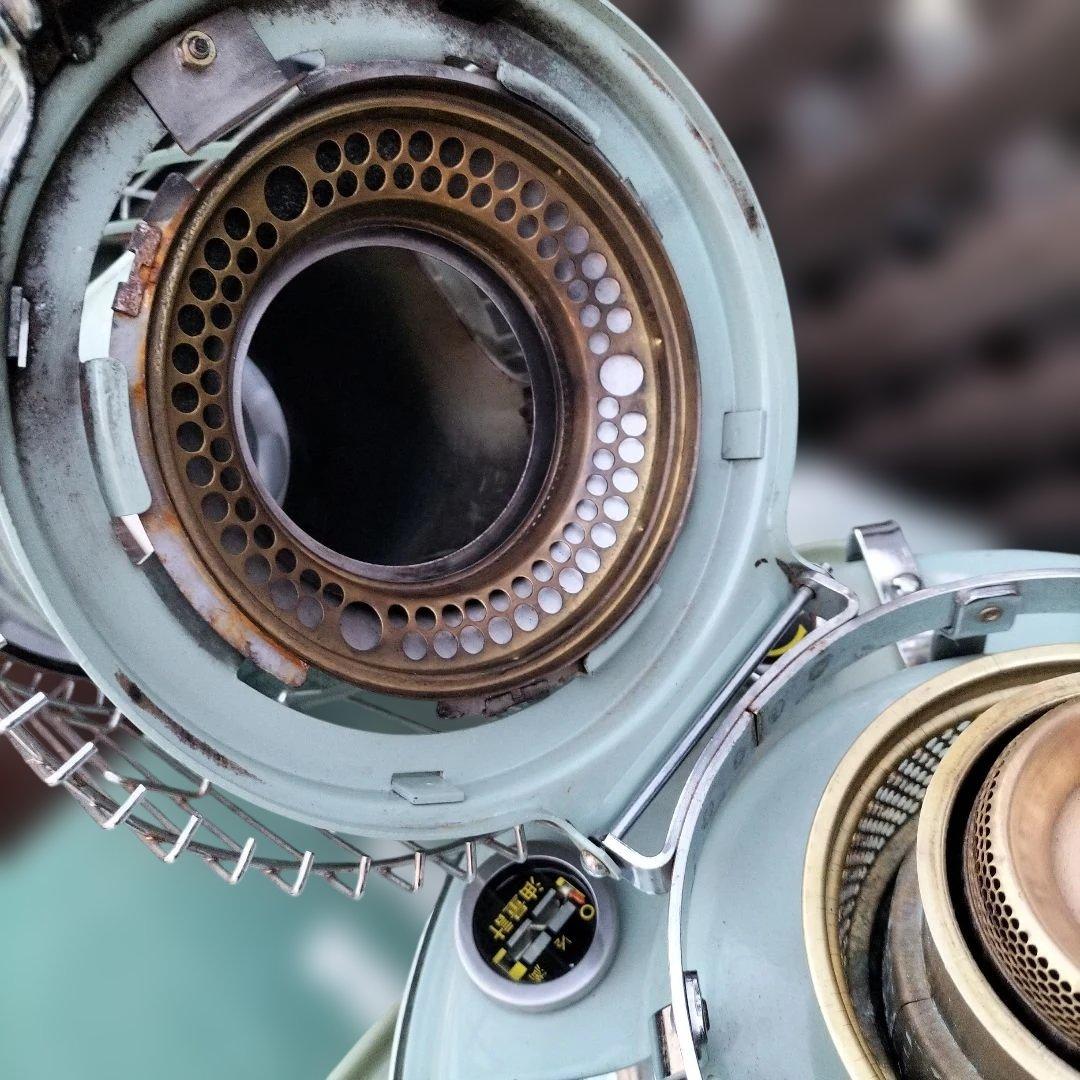 アラジンストーブ メンテナンス済み。純正芯交換済。取説付きです。グリーン