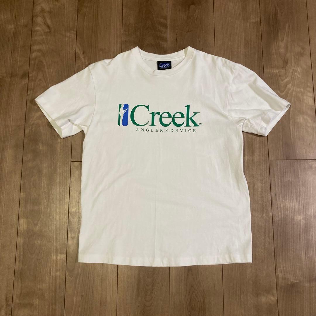 Creek Angler's Device ロゴ Tシャツ ホワイト