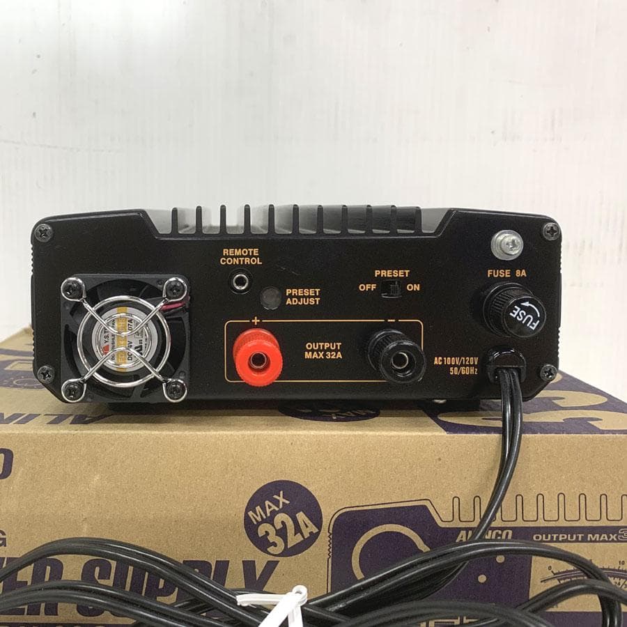 ALINCO 直流安定化電源 スイッチング式 32A DM-330MV