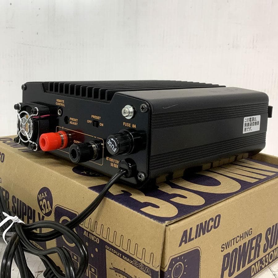 ALINCO 直流安定化電源 スイッチング式 32A DM-330MV