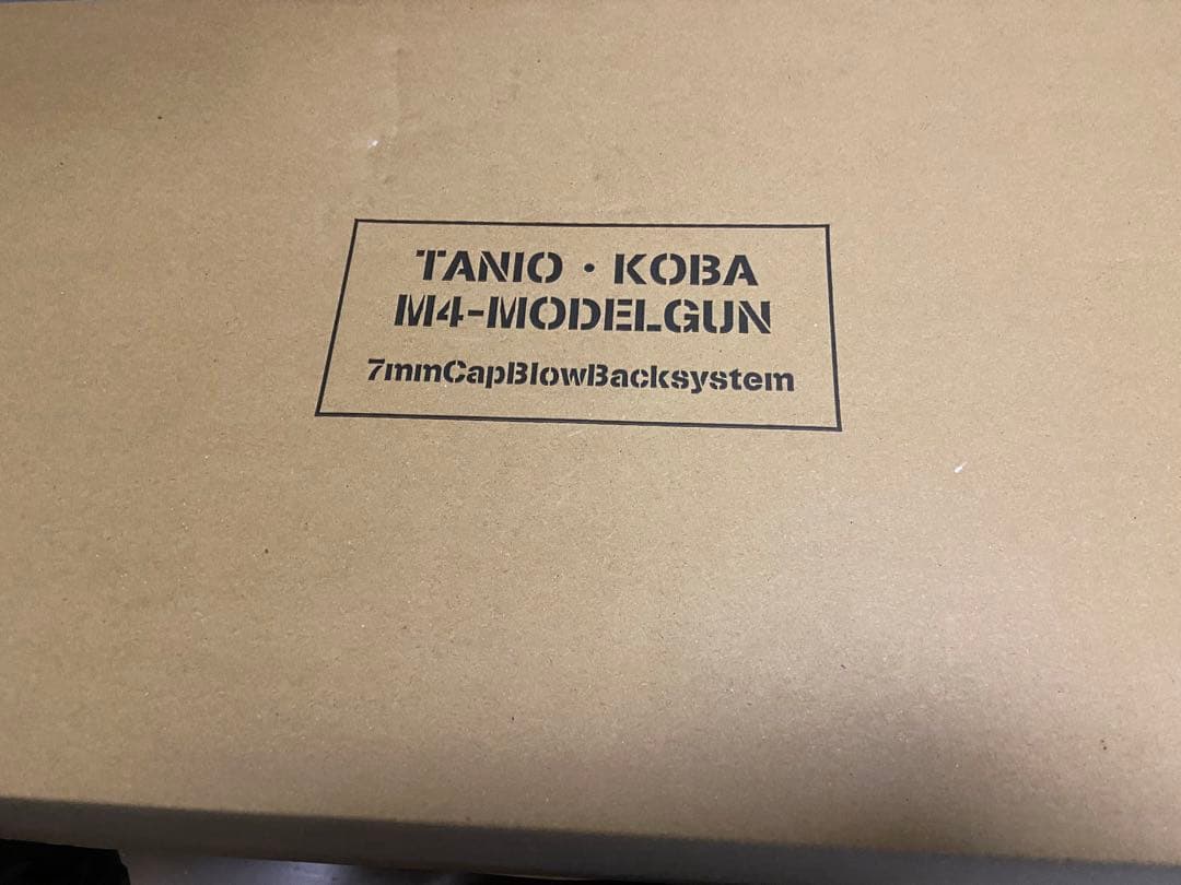 タニオコバ　M4 限定モデルガン　マガジン2個、薬莢追加　期間限定