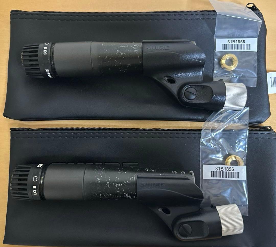 中古　SHURE SM57 メキシコ製　　2本