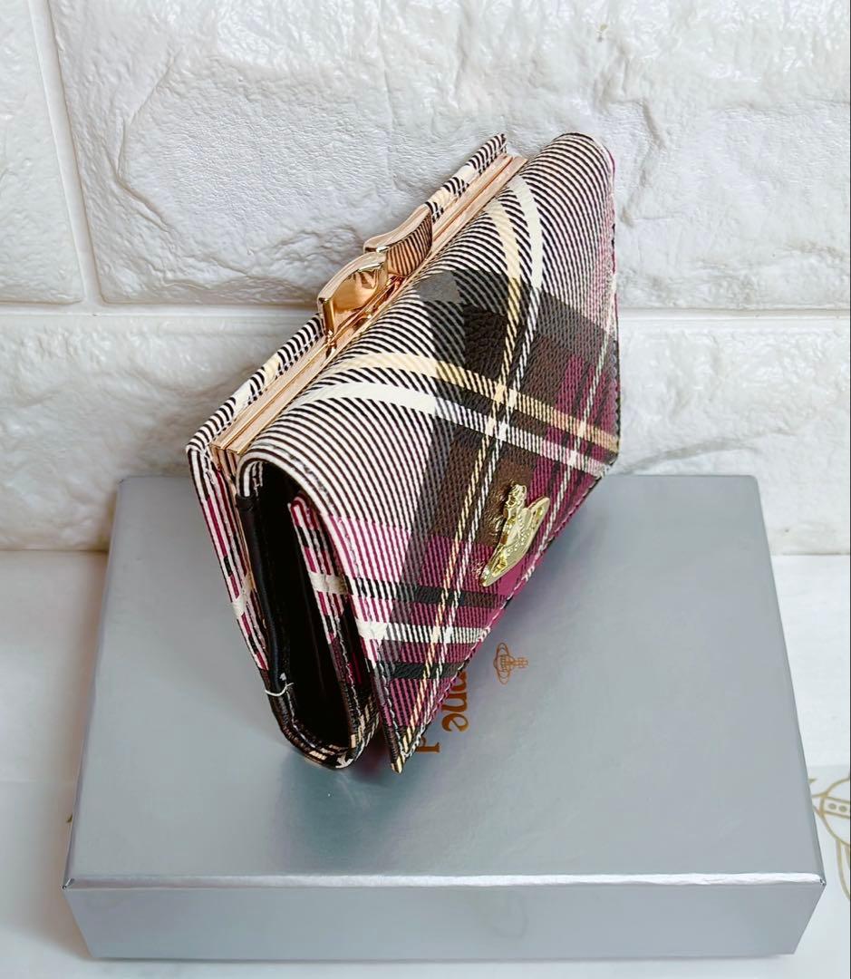 【ショッパー付き◇新品】可愛い ヴィヴィアン・ウエストウッド　三つ折り財布