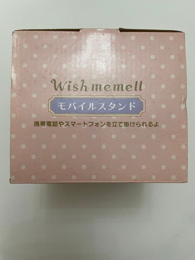 ウィッシュミーメル　モバイルスタンド　奥村心雪さん　直筆サイン　サンリオ