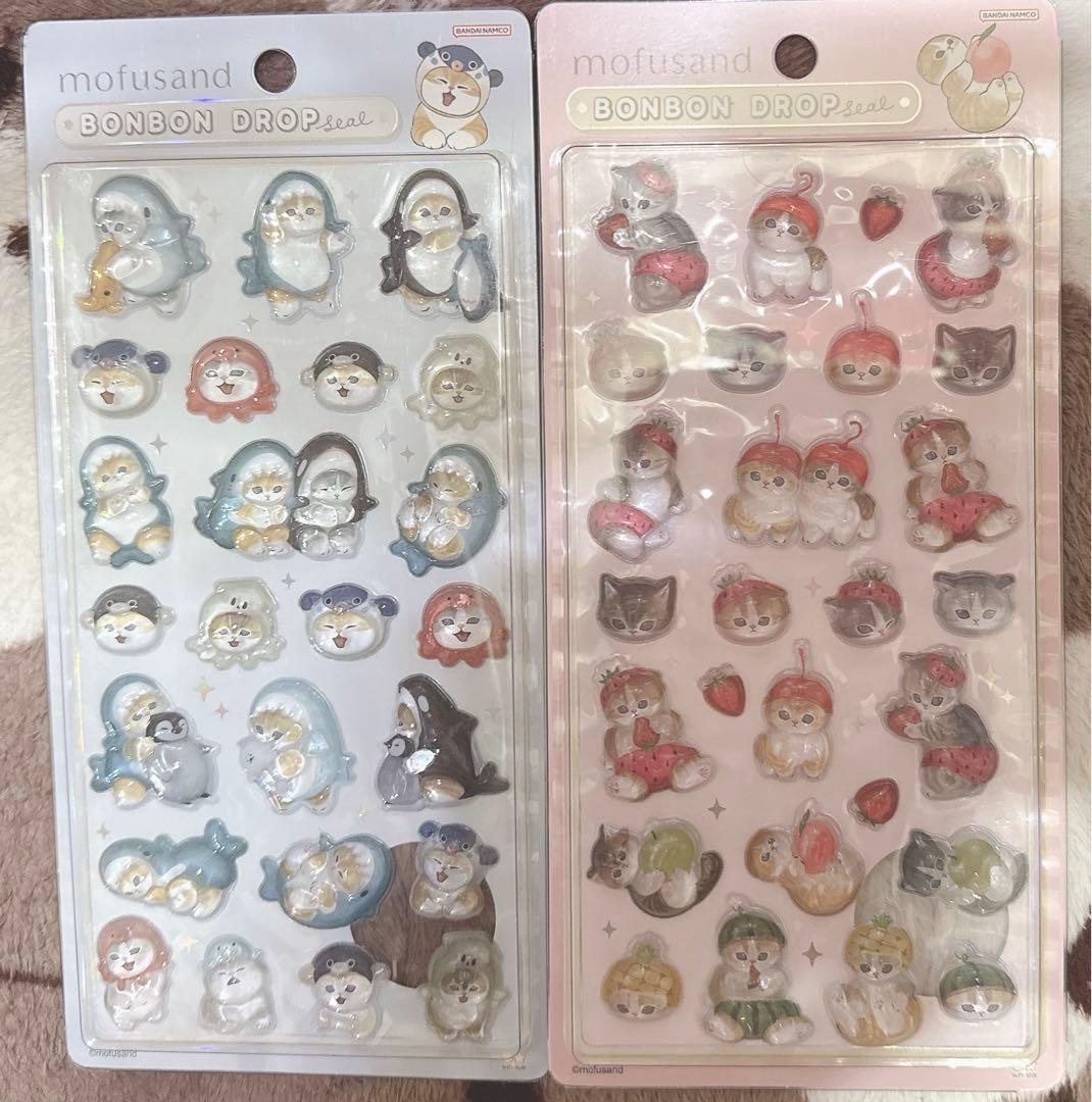 mofusand ボンボンドロップシール 2シート