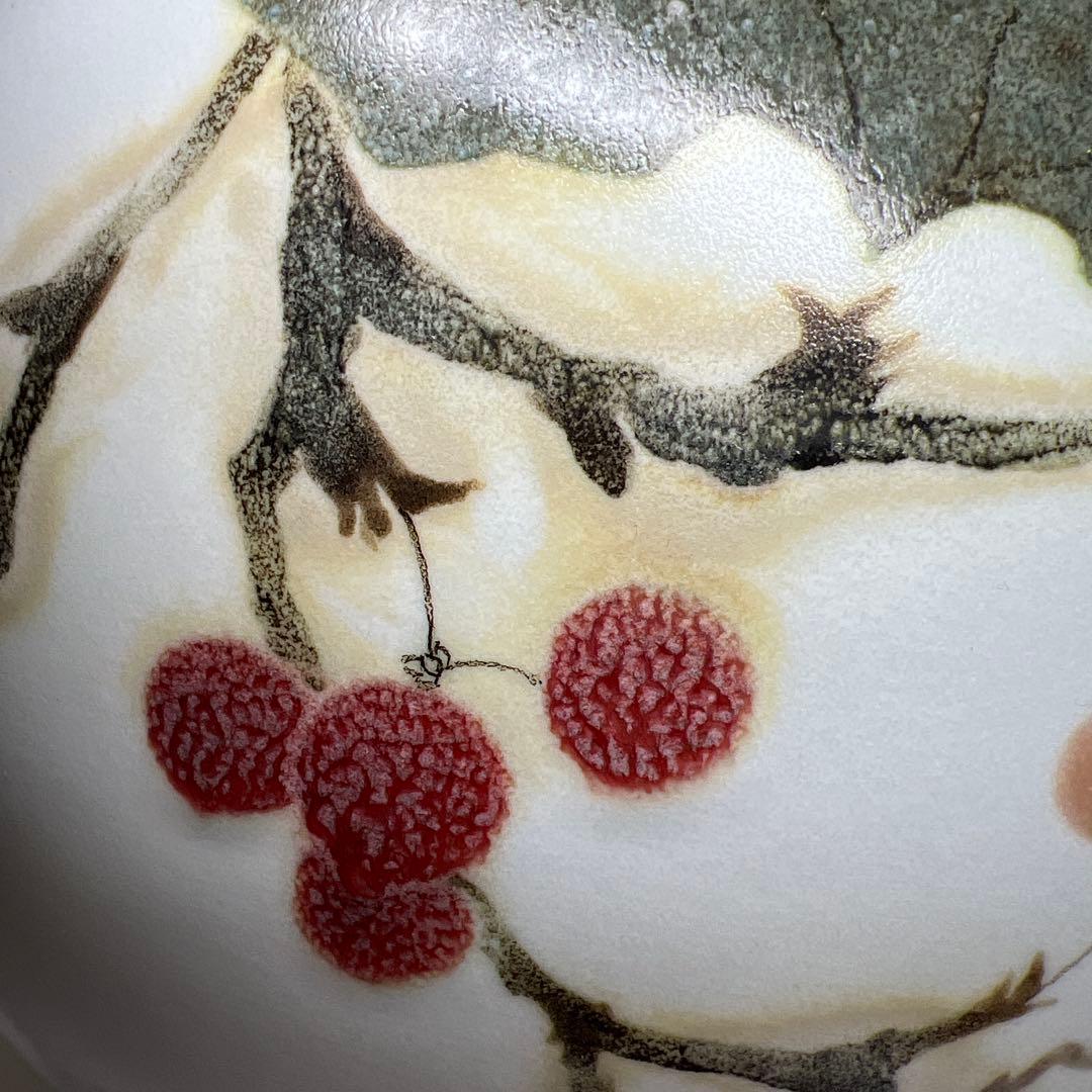 廣瀬義之作　釉彩山帰来乃図大壷　共箱　高さ約29㎝　東Y7-0625②トヒサ